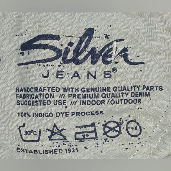 "Silver Jeans" Size 28x34 NWOT - Picture 14 of 16